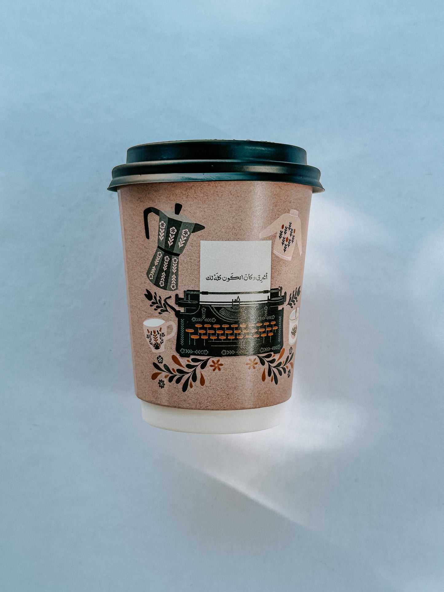 25 Paper Cups-Mix Design-8oz