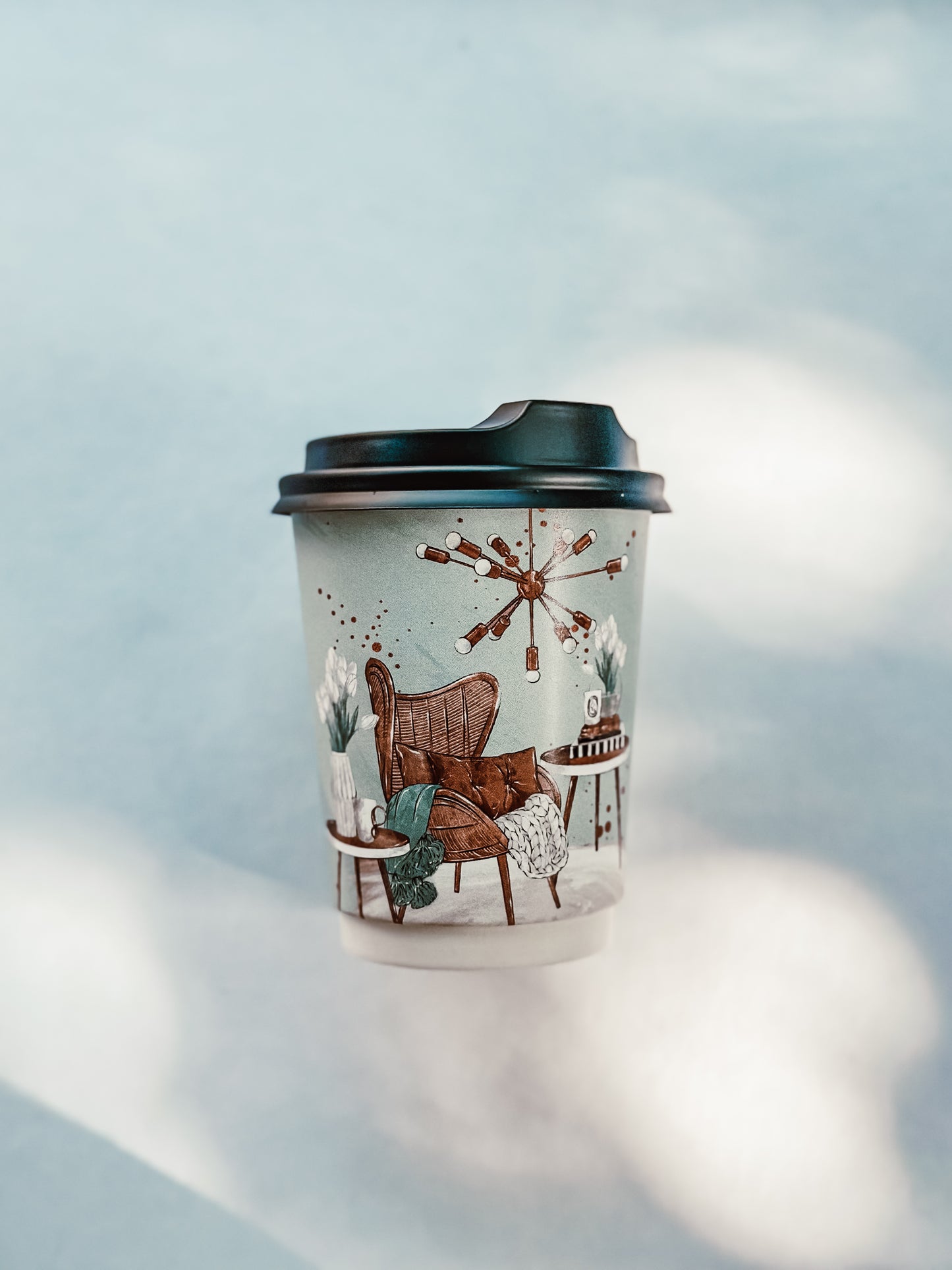 25 Paper Cups-Mix Design-8oz