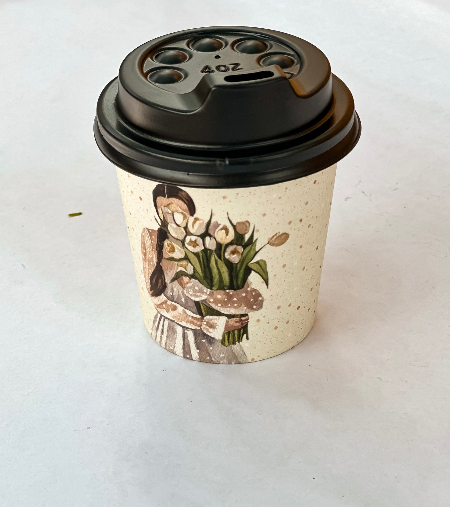 25 Paper Cups-Mix Design-4oz