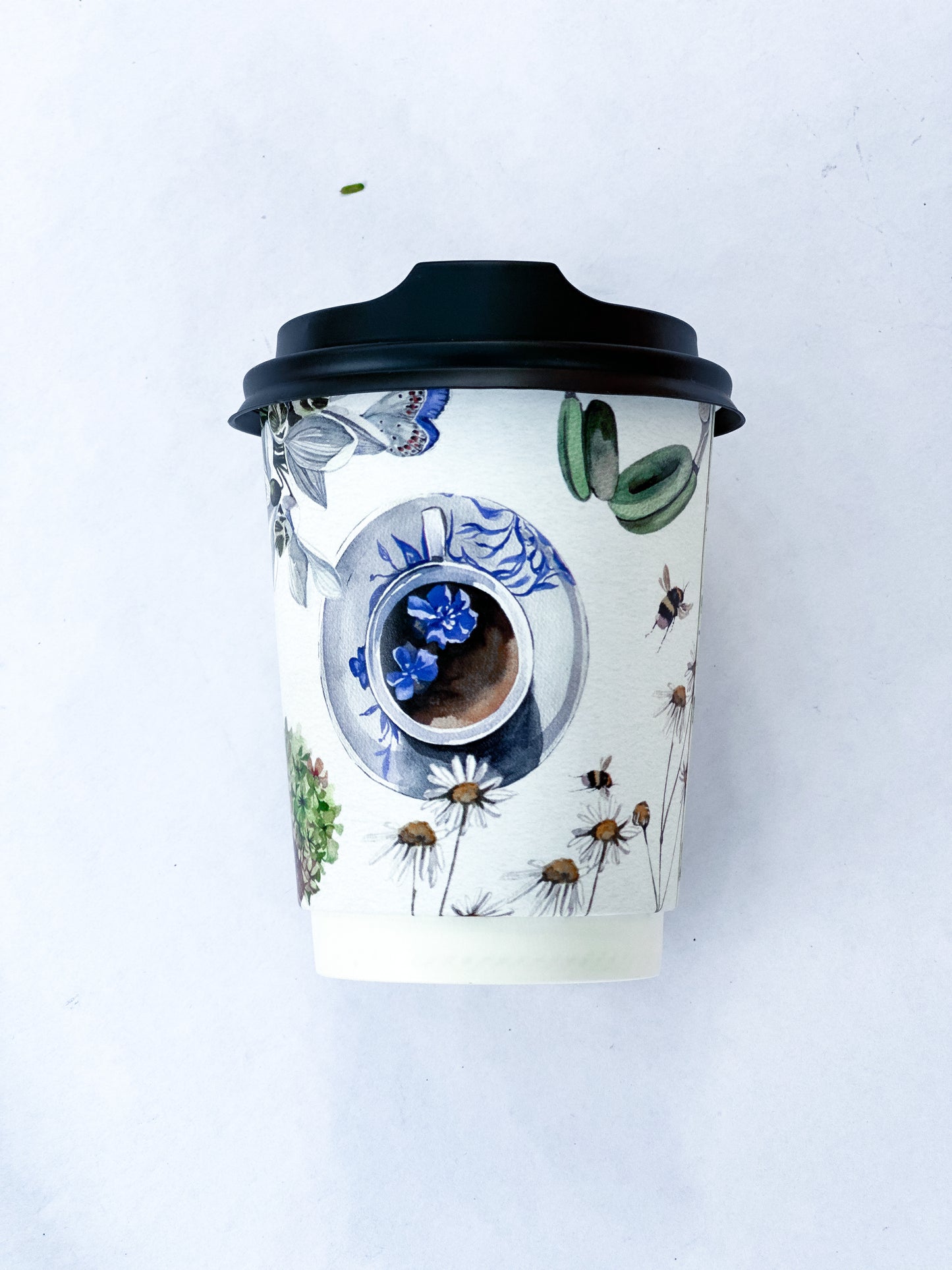 25 Paper Cups-Mix Design-8oz